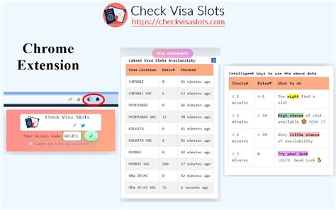 CheckVisaSlots Support .